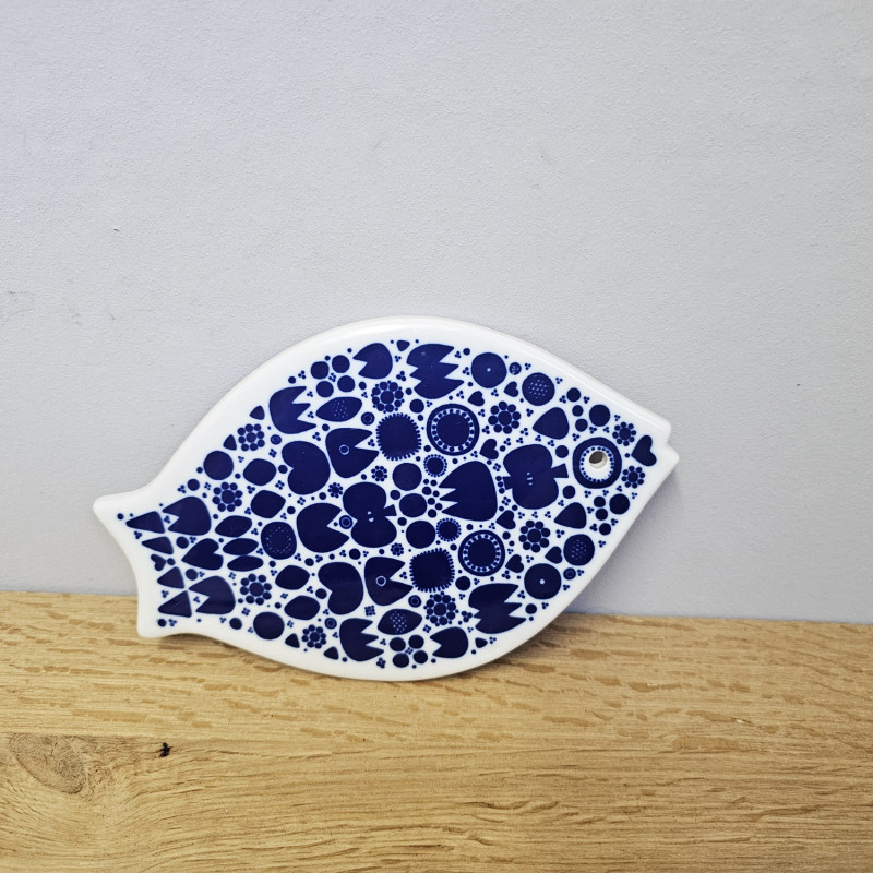 Porsgrund Serving Board / Wall Hanging “Fish” – Arne Lindaas – Norway 1960s/70s