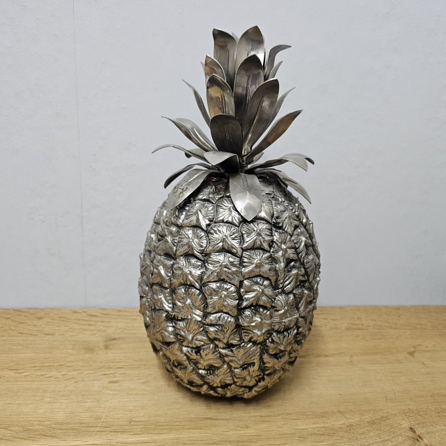 Ananas Eiswürfelbehälter von Hans Turnwald für Freddotherm , 1970er Jahre - Hollywood Regency - Vintage Bar Zubehör