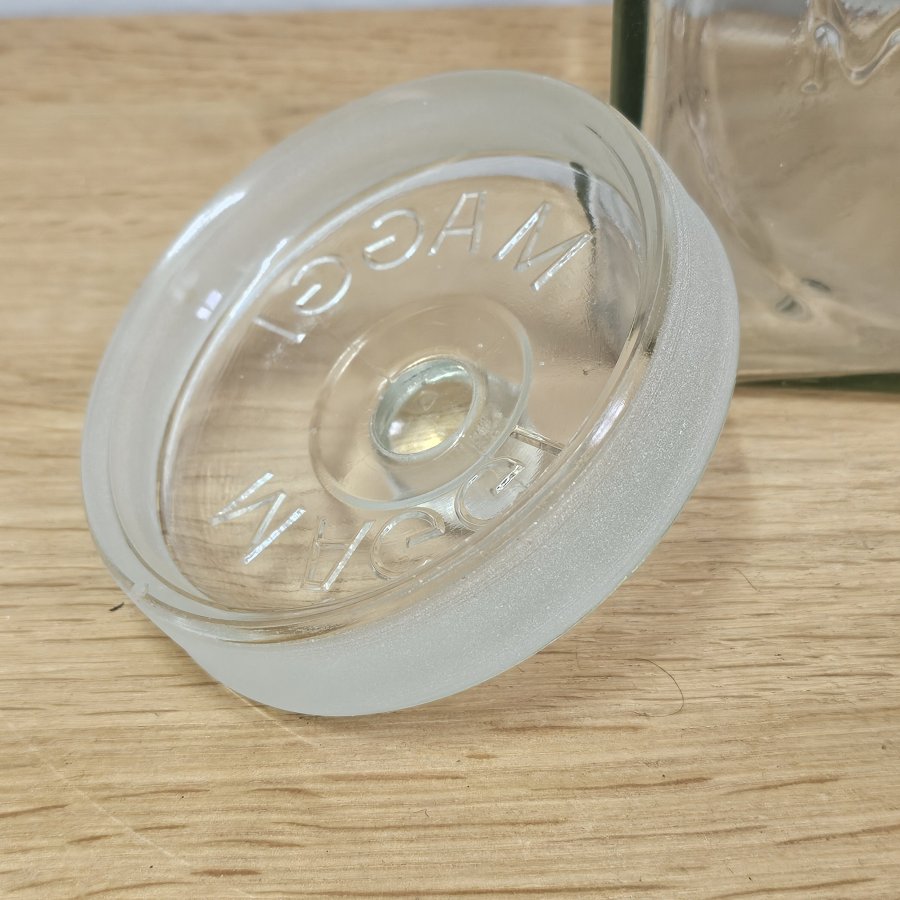 Großes Vintage MAGGI Vorratsglas mit Glasdeckel – ca. 5 Liter