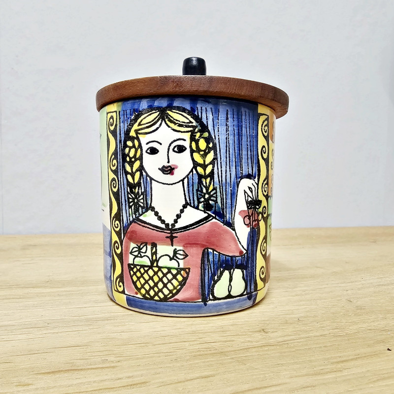 Jie Gantofta Söta Susies Syltbod – Marmeladendose 60er Jahre, Design Anita Nylund