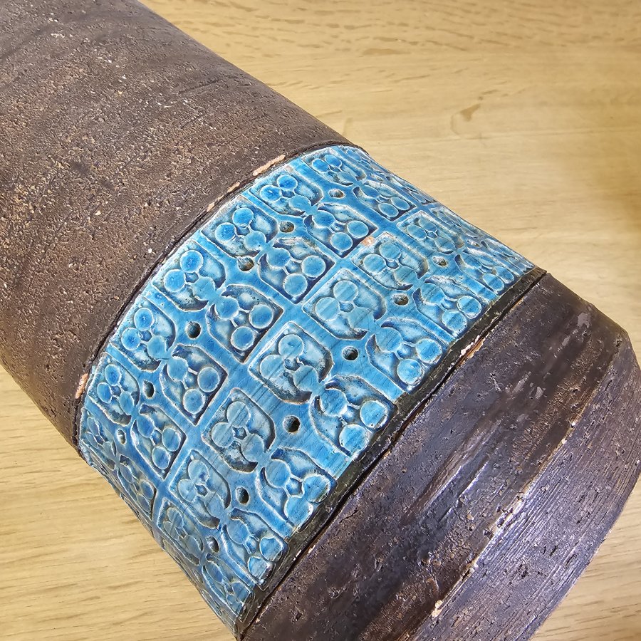 Bitossi ceramic vase “Trifoglio” – 1964 – 40 cm – Aldo Londi era – Italy