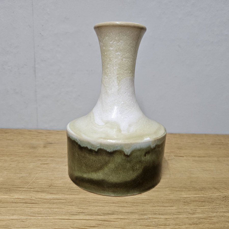 Barbara Stehr Studio Keramik Vase 20 cm 70er/80er Laufglasur