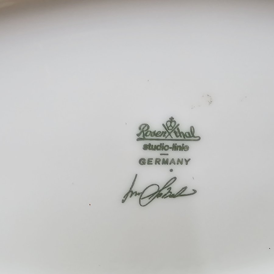 Rosenthal Studio Line Vase “Tasca” XXL 50 cm Lino Sabattini 1980s Design Object