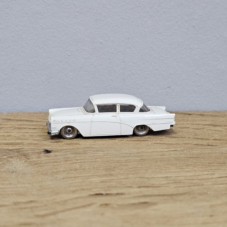 LEGO H0 Opel Rekord 1958 white – vintage 1960s model car