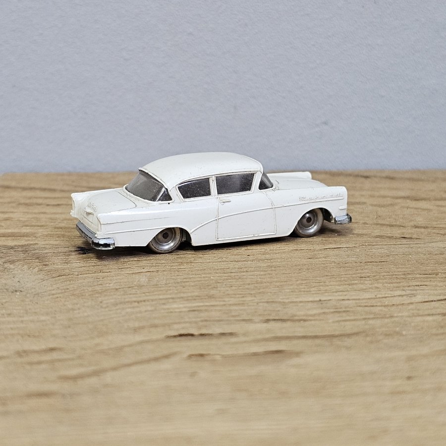 LEGO H0 Opel Rekord 1958 white – vintage 1960s model car