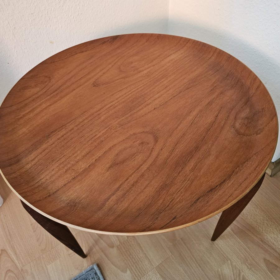 Vintage Fritz Hansen Tray Table Model 4508 – Teak – Willumsen & Engholm – Denmark 1958