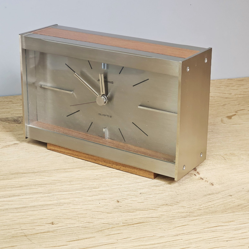 Mid-Century Table Clock by Junghans, 1960s