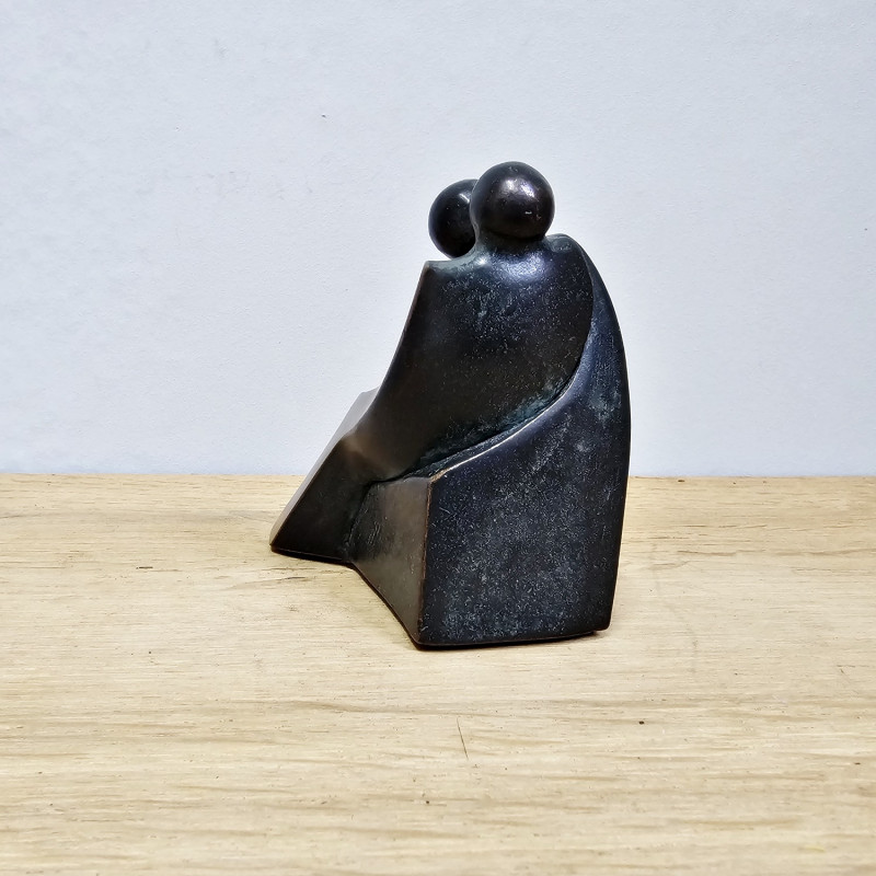 Luise Kött‑Gärtner „Love“ – Bronze-Skulptur, Serie Harmonie