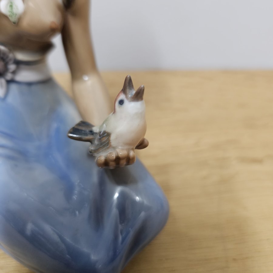 Dahl Jensen / DJ Copenhagen Porzellanfigur – Betende Figur –Evening Prayer - Form 1253 – 1. Wahl