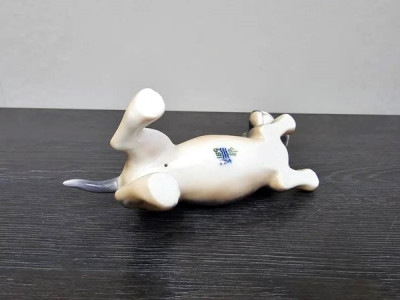 Royal Copenhagen ceramic dachshund