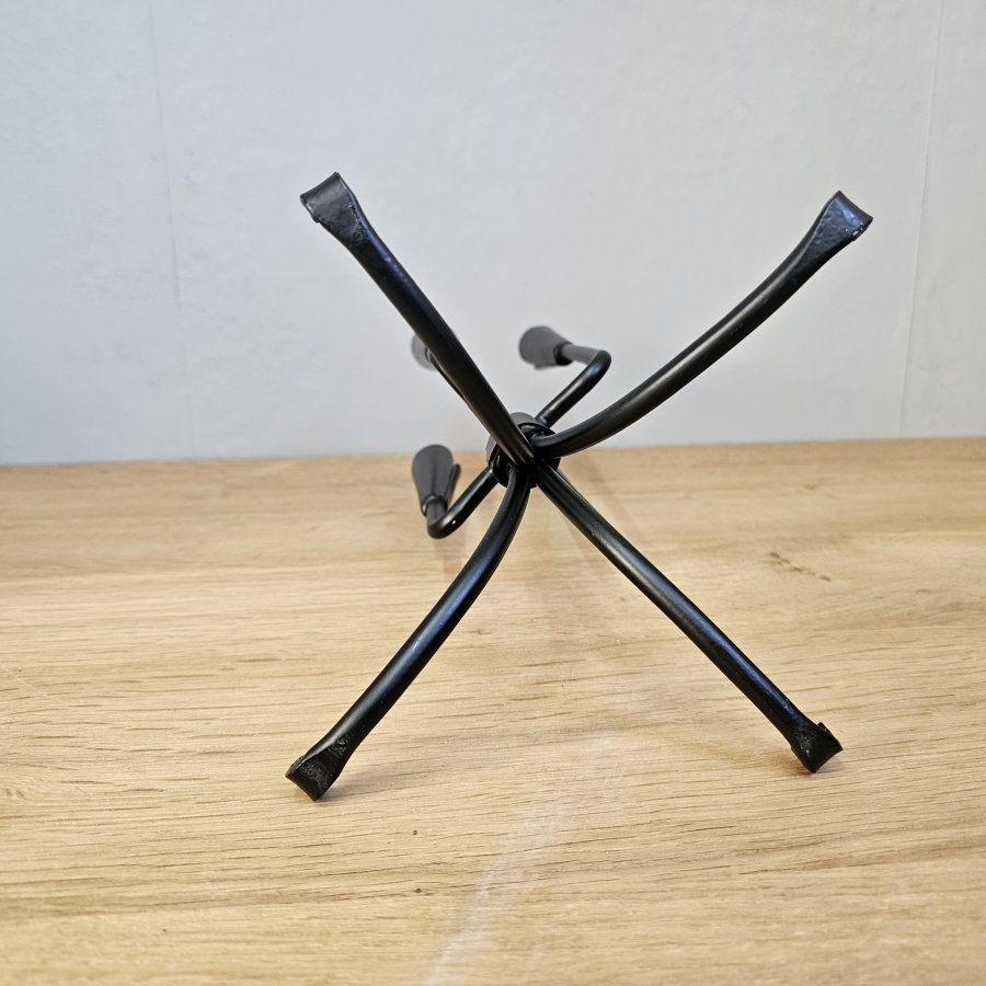 Mid-Century Kerzenständer aus Schmiedeeisen • Skandinavisch Modern