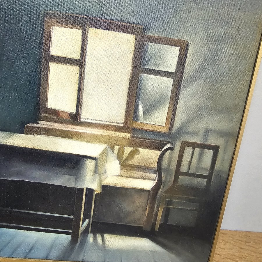 Petronella Sirbu „Die Vögel“ – Öl auf Leinwand, 1992 – kanadische Künstlerin