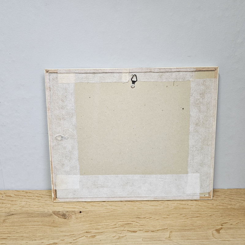 Horst Janssen – Art Print from the 80s (gold embossed signature, framed)
