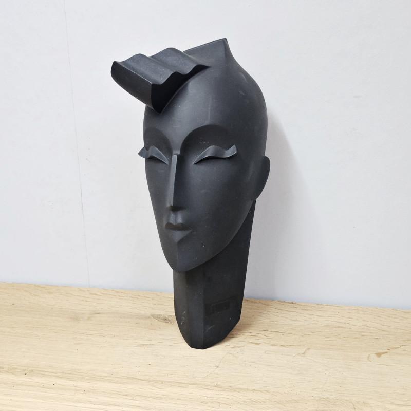Lindsey B. Balkweill – Wandkopf „Six“ (1987) | Postmodern, Kunststoff, selten