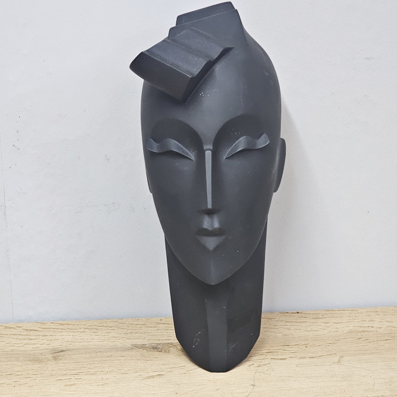 Lindsey B. Balkweill – Wandkopf „Six“ (1987) | Postmodern, Kunststoff, selten
