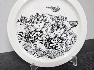 Rosenthal Studio-Line Artist Plate – Björn Wiinblad Design