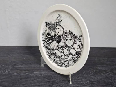Rosenthal Studio-Line Artist Plate – Björn Wiinblad Design