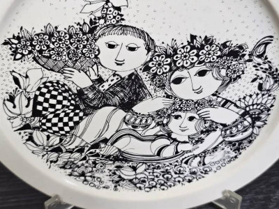 Rosenthal Studio-Line Artist Plate – Björn Wiinblad Design