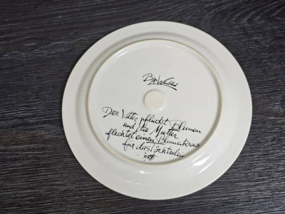 Rosenthal Studio-Line Artist Plate – Björn Wiinblad Design