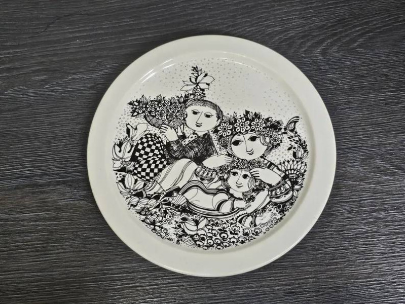 Rosenthal Studio-Line Artist Plate – Björn Wiinblad Design