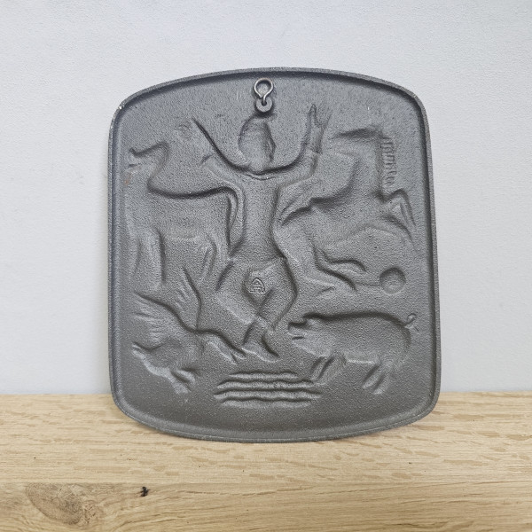 Seibel Guss Wandplatte Glück