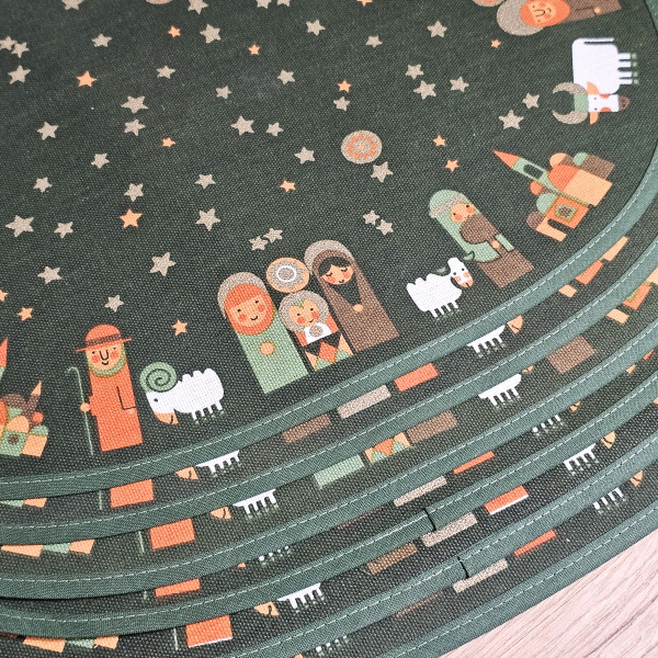 Södahl Platzdeckchen Set Bethlehem 70er
