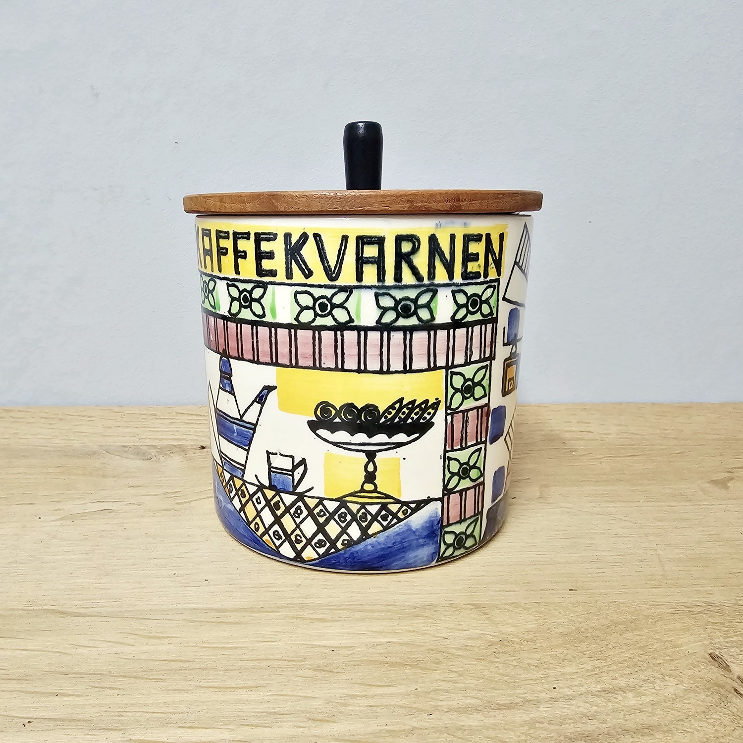 Jie Gantofta Coffee Jar – Kaffekvarnen, 1960s