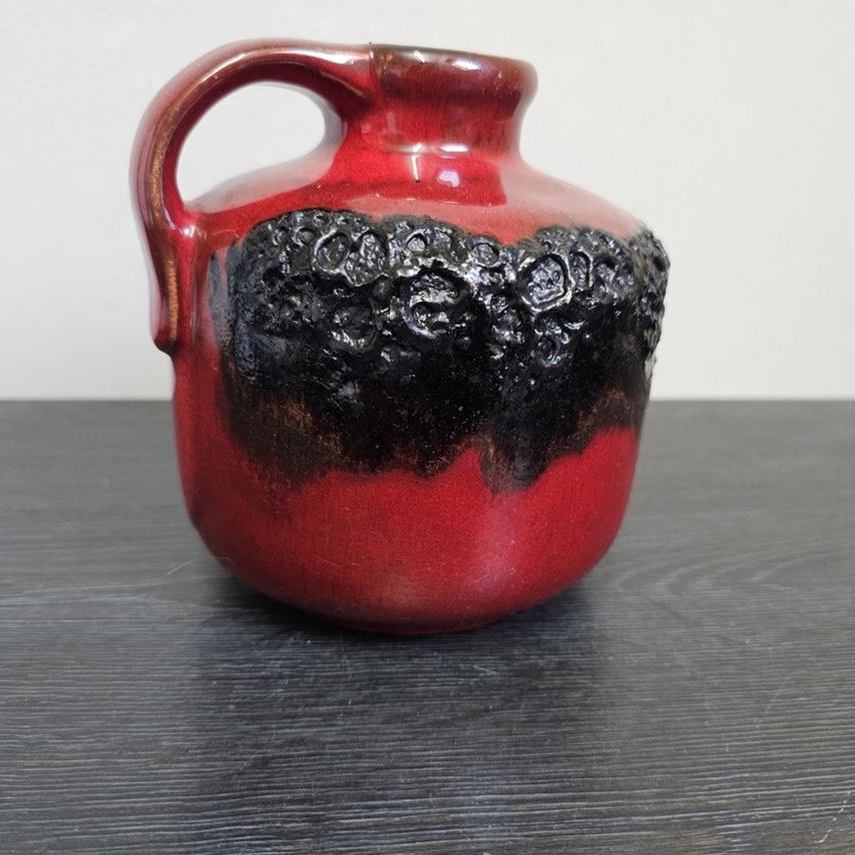 Kreutz Keramik Fat Lava Vase Form 212 – 70er Jahre West German Pottery