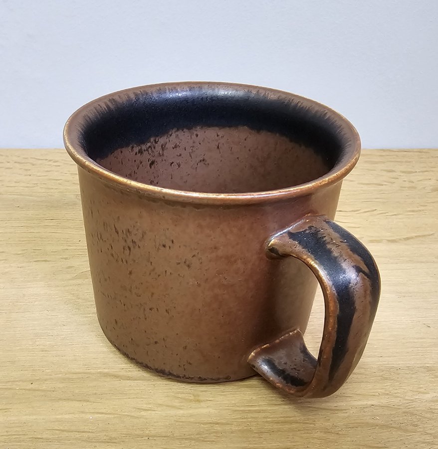 Seltene große Arabia Finland RUSKA Kakaotasse | Design Ulla Procopé | Midcentury Modern 60er