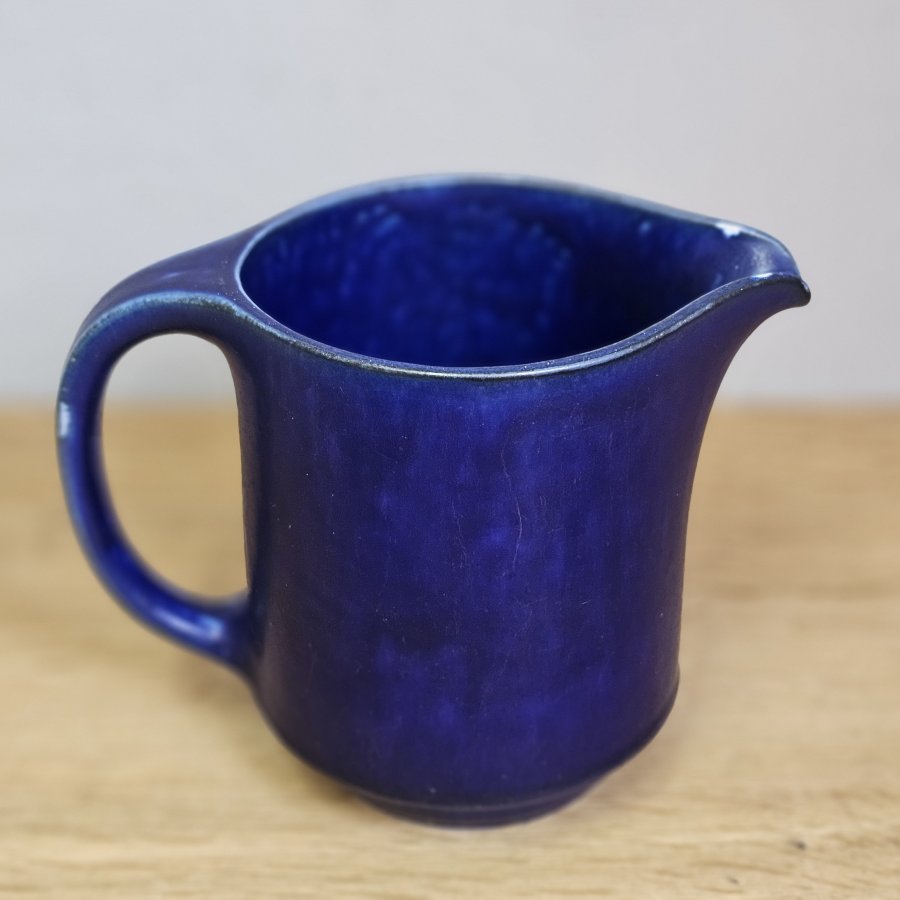 Langenthal Suisse Ocean Blue Pitcher – 1970s Swiss Design - Kopie
