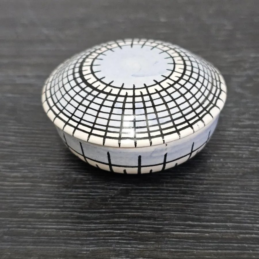 Hedwig Bollhagen Keramikdose Form 865 mit Deckel • 1980er Jahre