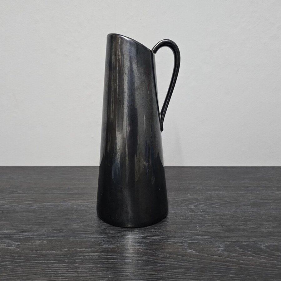 Hedwig Bollhagen Saftkanne Form 560 schwarz • DDR Keramik 1960er/70