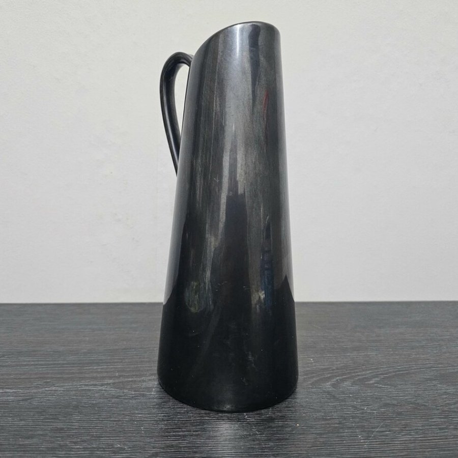Hedwig Bollhagen Saftkanne Form 560 schwarz • DDR Keramik 1960er/70