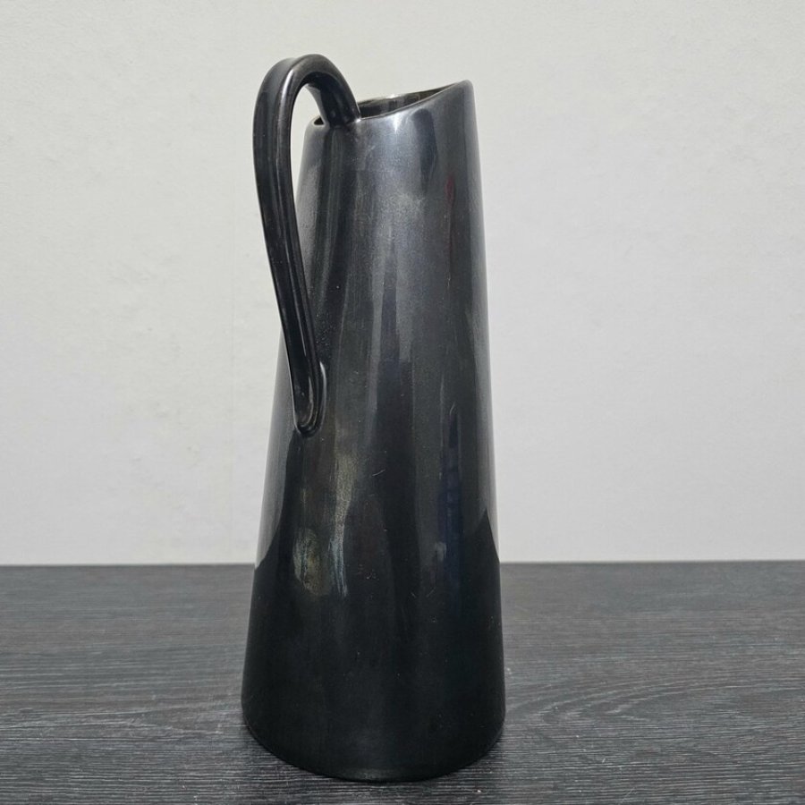 Hedwig Bollhagen Saftkanne Form 560 schwarz • DDR Keramik 1960er/70