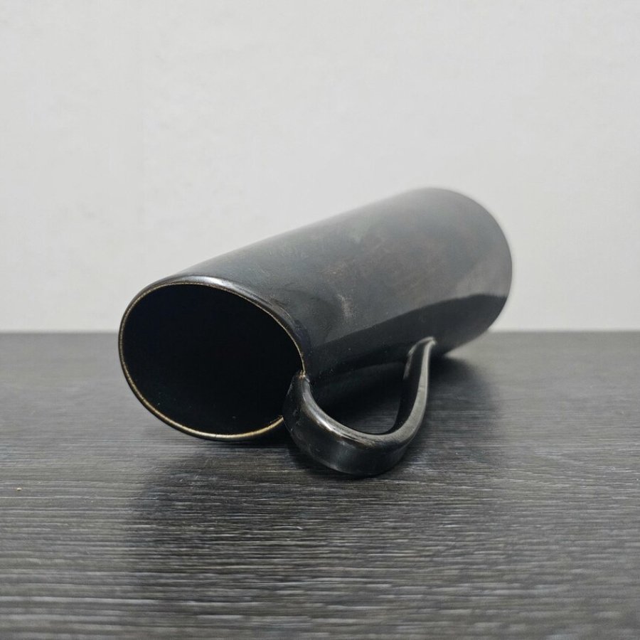 Hedwig Bollhagen Saftkanne Form 560 schwarz • DDR Keramik 1960er/70