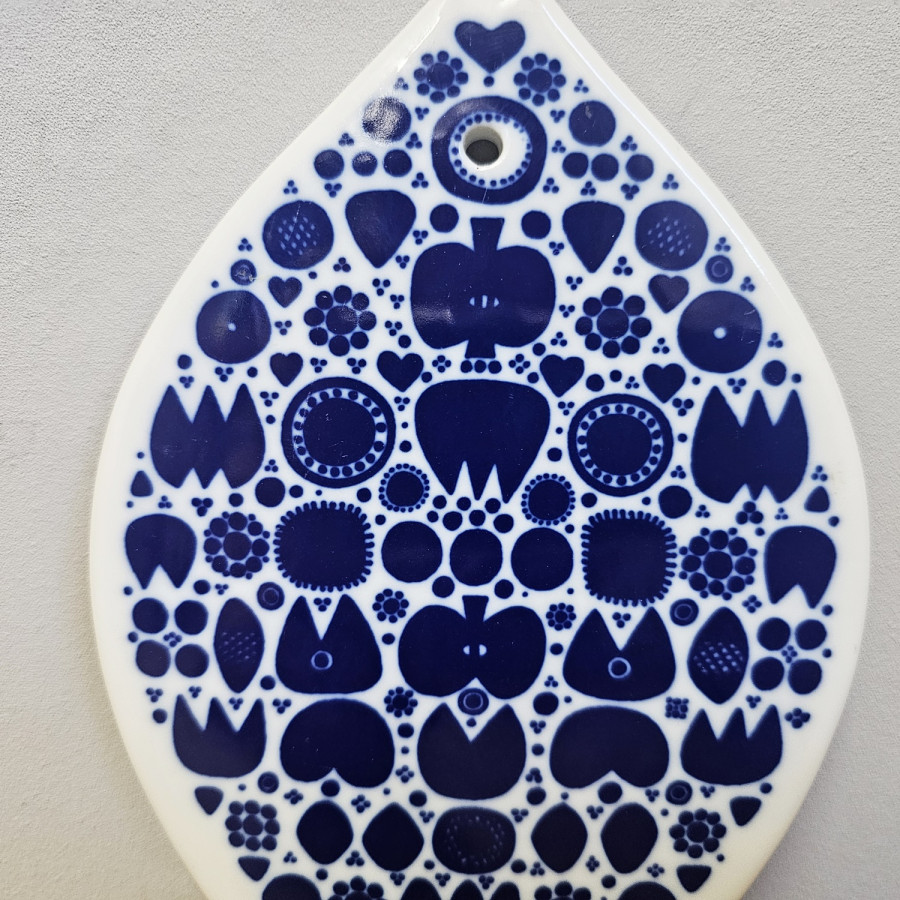 Porsgrund Serving Board / Wall Hanging “Fish” – Arne Lindaas – Norway 1960s/70s