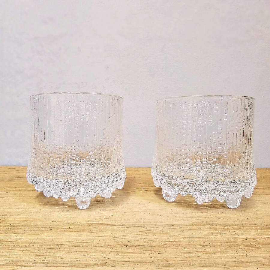 Iittala Ultima Thule – 2 whisky glasses, Tapio Wirkkala, 28 cl
