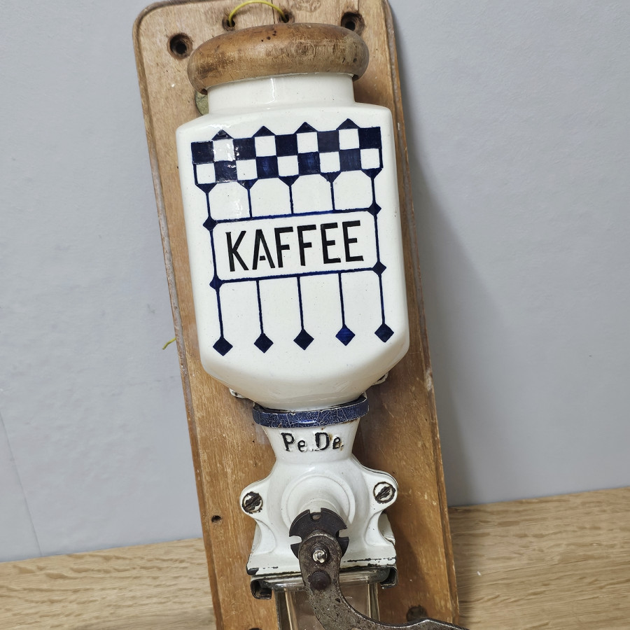 Art Deco Wall-mounted coffee grinder from PeDe