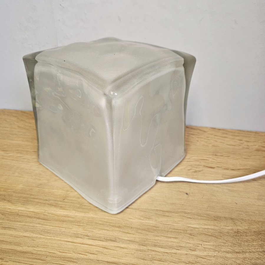 Ikea Iviken „Ice Cube“ Tischlampe, 1990er Jahre