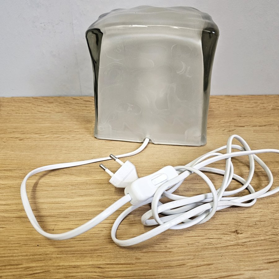 Ikea Iviken „Ice Cube“ Tischlampe, 1990er Jahre