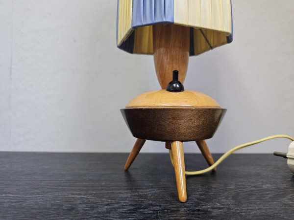 Vintage Tischlampe Tripod 50er- 60er Jahre Midcentury