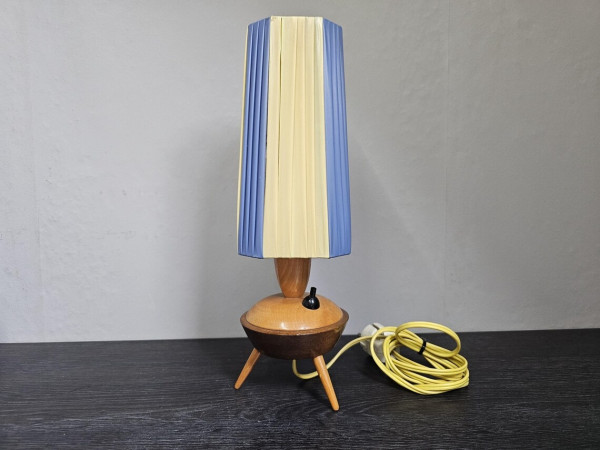 Vintage Tischlampe Tripod 50er- 60er Jahre Midcentury