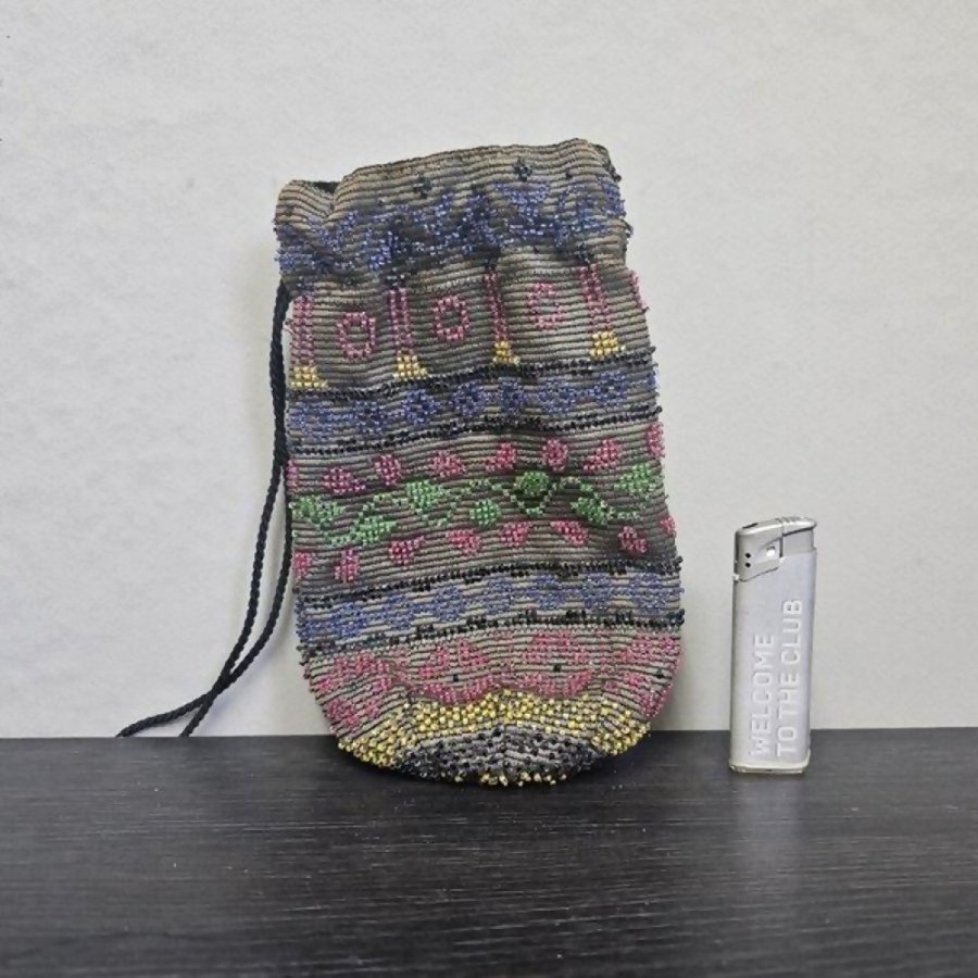 Vintage Pompadur Beuteltasche