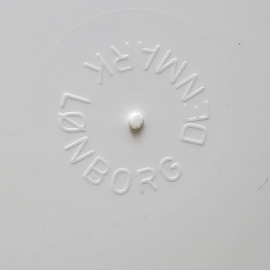 Laurids Lønborg Vorratsdose • Klatschmohn Dekor • Danish Melamin 70er