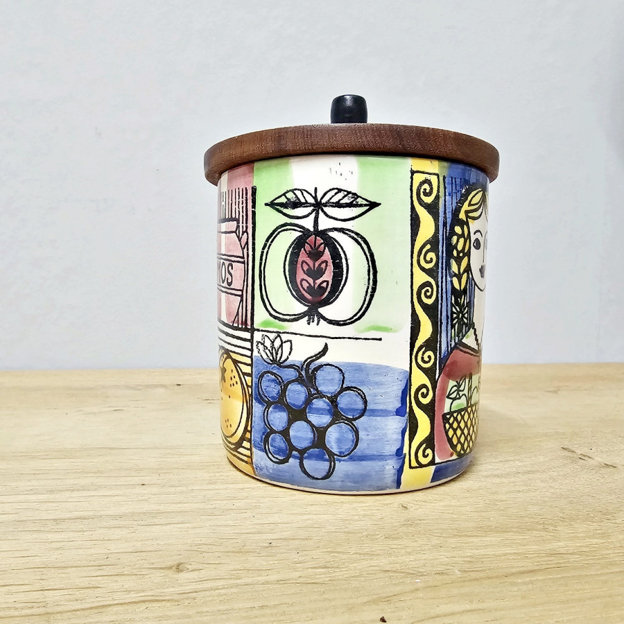 Jie Gantofta Söta Susies Syltbod – Marmeladendose 60er Jahre, Design Anita Nylund
