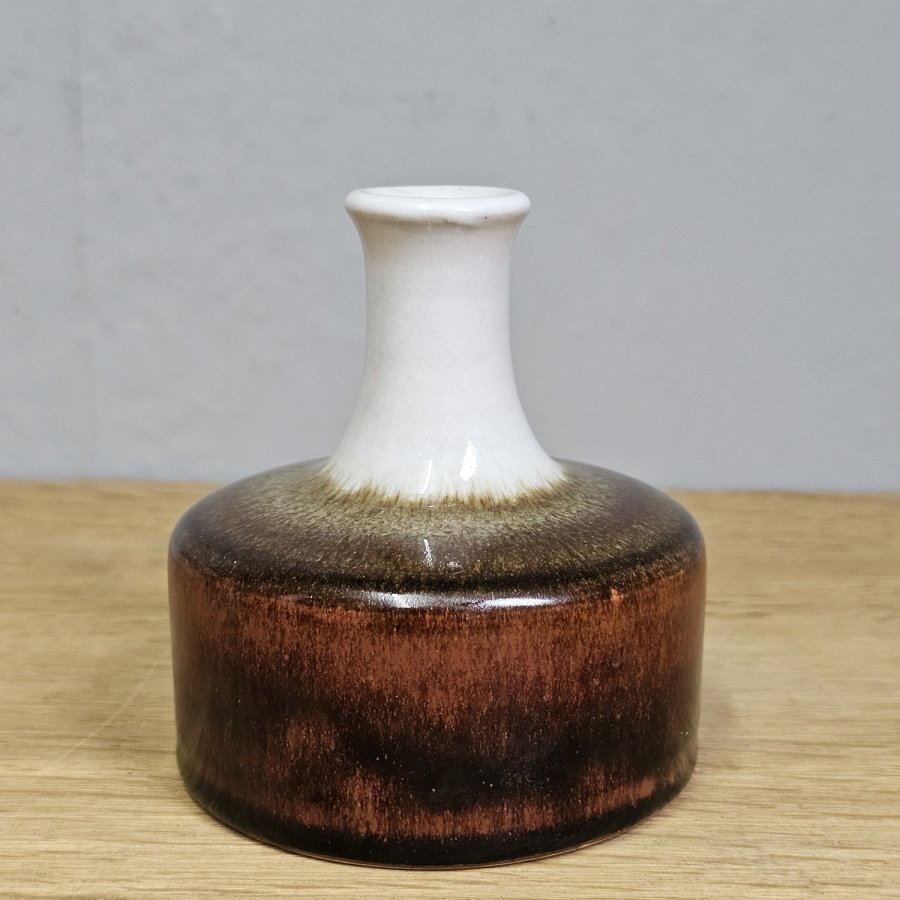 Barbara Stehr Studio Keramik Vase 13 cm 70er/80er signiert