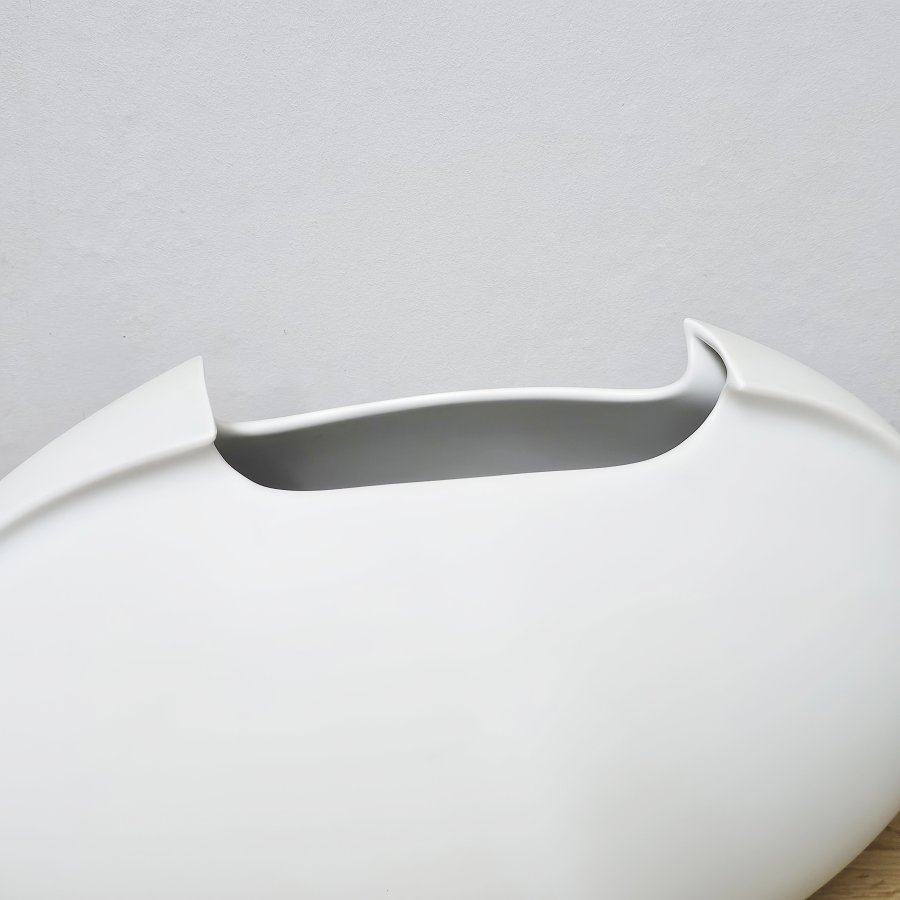 Rosenthal Studio Line Vase “Tasca” XXL 50 cm Lino Sabattini 1980s Design Object