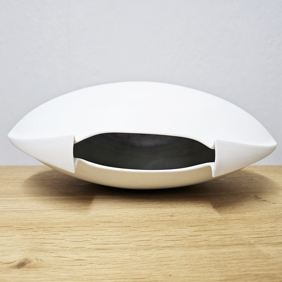 Rosenthal Studio Line Vase “Tasca” XXL 50 cm Lino Sabattini 1980s Design Object