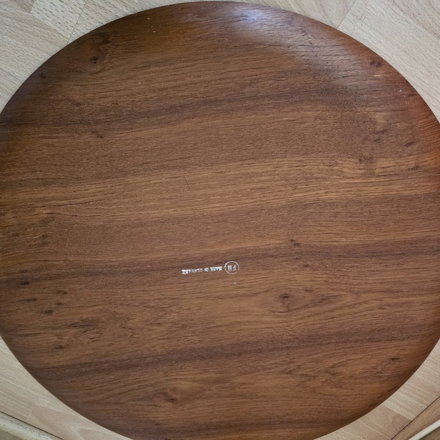 Vintage Fritz Hansen Tray Table Model 4508 – Teak – Willumsen & Engholm – Denmark 1958