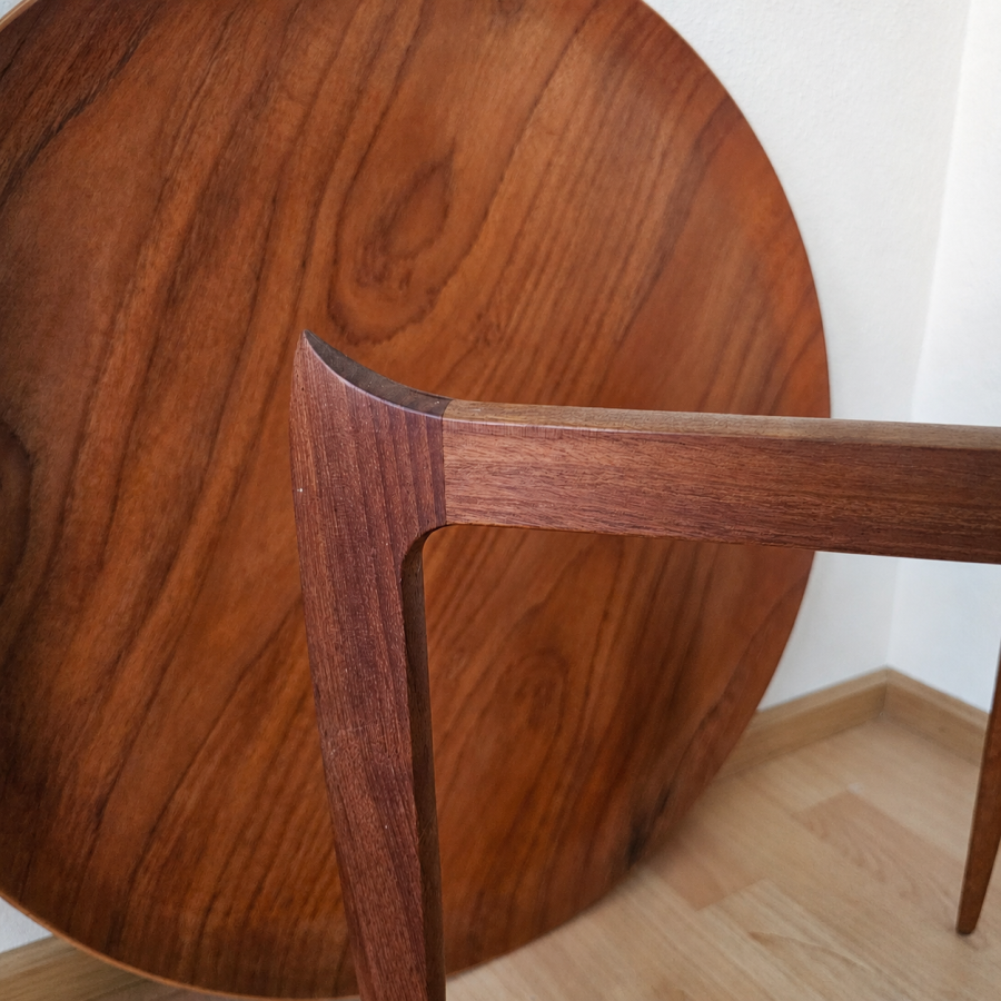 Vintage Fritz Hansen Tray Table Model 4508 – Teak – Willumsen & Engholm – Denmark 1958